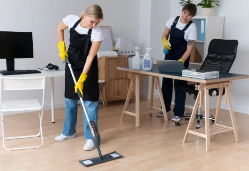 Nettoyage de bureau professionnel à Sommerau